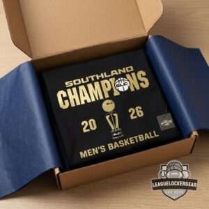 McNeese Cowboys 2026 Southland Champions Men's Basketball T-Shirt