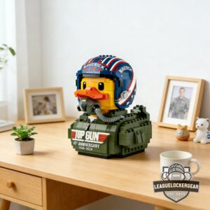 Top Gun Maverick 40th Anniversary 1986-2026 Duck Building Blocks Set