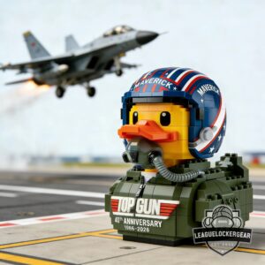 Top Gun Maverick 40th Anniversary 1986-2026 Duck Building Blocks Set