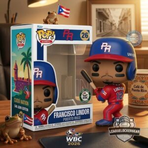 Francisco Lindor Puerto Rico Funko Pop WBC 2026
