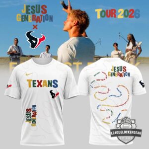 Houston Texans x Jesus Generation Tour 2026 T-Shirt