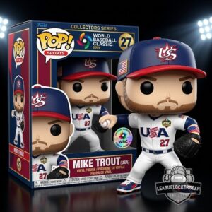 Team USA Mike Trout World Baseball Classic 2026 Funko Pop! Vinyl Figure
