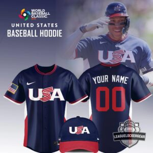 United States World Baseball Classic 2026 Custom Baseball Jersey