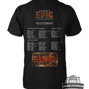 Baz Luhrmann's EPIC Elvis Presley In Concert Original Motion Picture Soundtrack T-Shirt