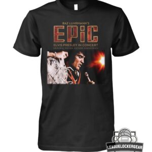 Baz Luhrmann's EPIC Elvis Presley In Concert Original Motion Picture Soundtrack T-Shirt