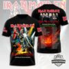 Iron Maiden Run For Your Lives World Tour 2026 3D T-Shirt