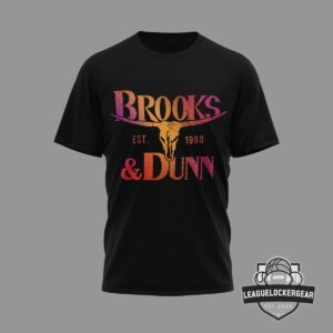 Brooks & Dunn Neon Moon Tour 2026 Signatures T-Shirt