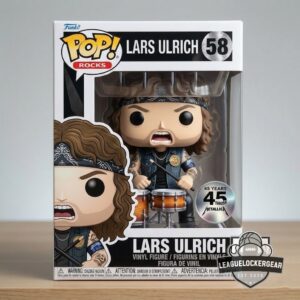 Lars Ulrich 45th Anniversary Metallica Funko Pop Vinyl Figure