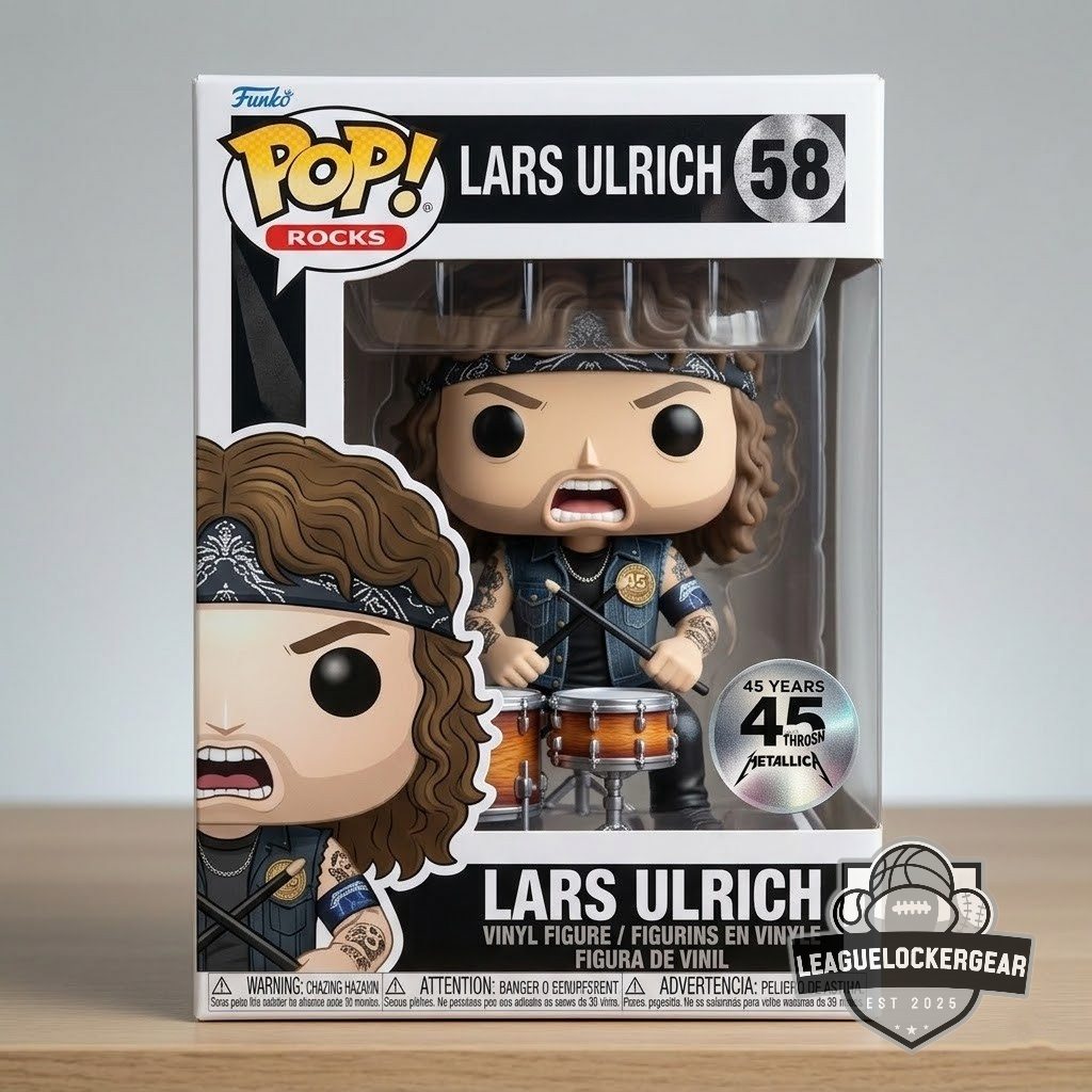 Funko Pop Rocks Lars Ulrich #58 Metallica - Figurine Collection
