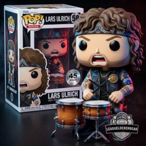 Lars Ulrich 45th Anniversary Metallica Funko Pop Vinyl Figure
