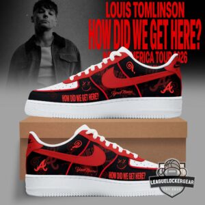 Louis Tomlinson How Did We Get Here North America Tour 2026 Custom Air Force 1 Shoes