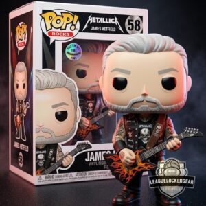 James Hetfield Metallica 45th Anniversary Funko Pop