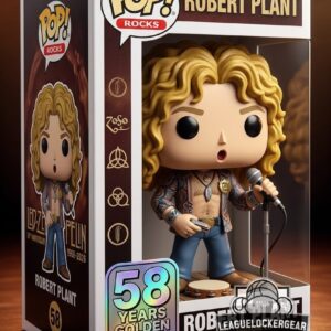 Robert Plant Led Zeppelin 58th Anniversary Golden God Funko Pop Figure