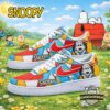 Snoopy Cartoon Patchwork Nike Air Force 1