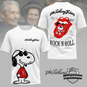 The Rolling Stones Snoopy Rock N Roll T-Shirt