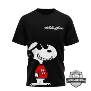 The Rolling Stones Snoopy Rock N Roll T-Shirt