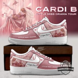 Cardi B Little Miss Drama Tour Custom Air Force 1