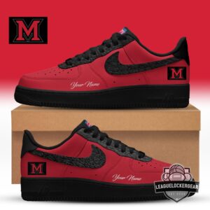 Miami Ohio Personalized Custom Air Force 1 Shoes
