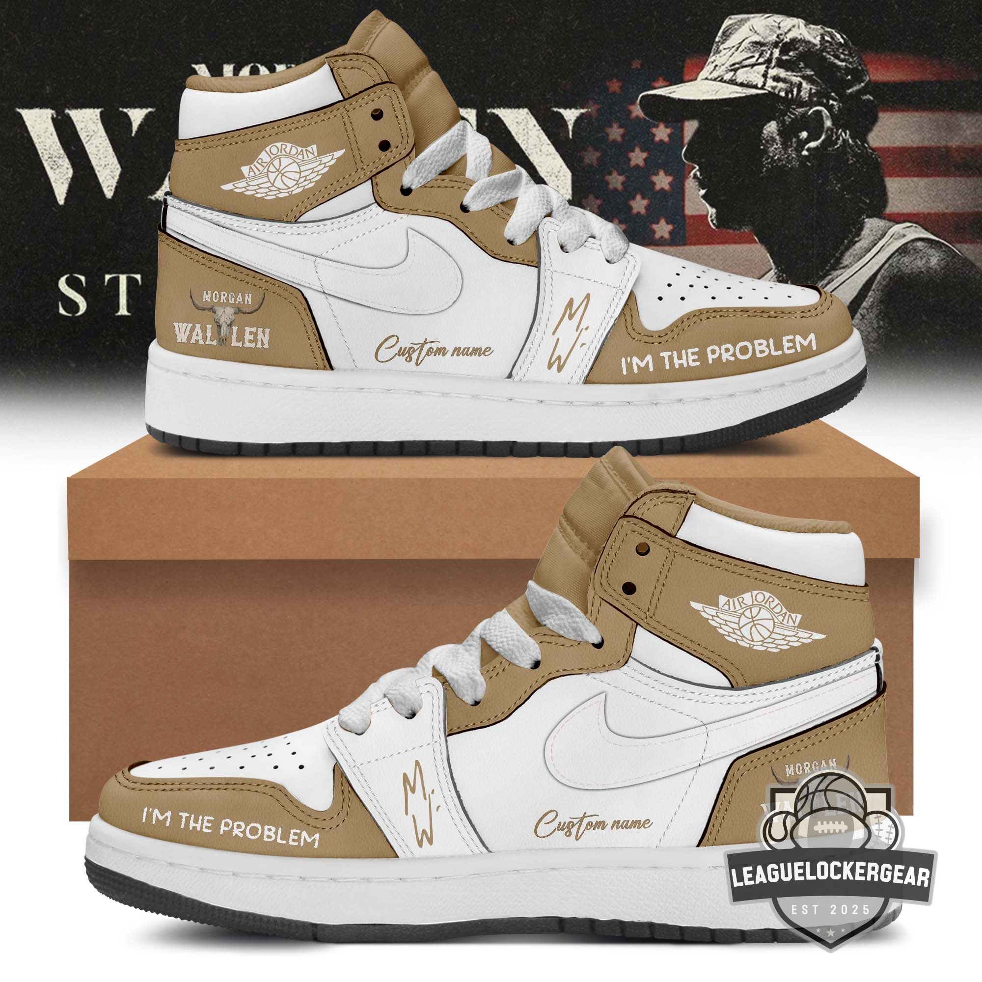 Morgan Wallen I'm The Problem Custom Air Jordan 1