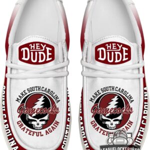 South Carolina Gamecocks Grateful Dead Make South Carolina Grateful Again Hey Dude Shoes