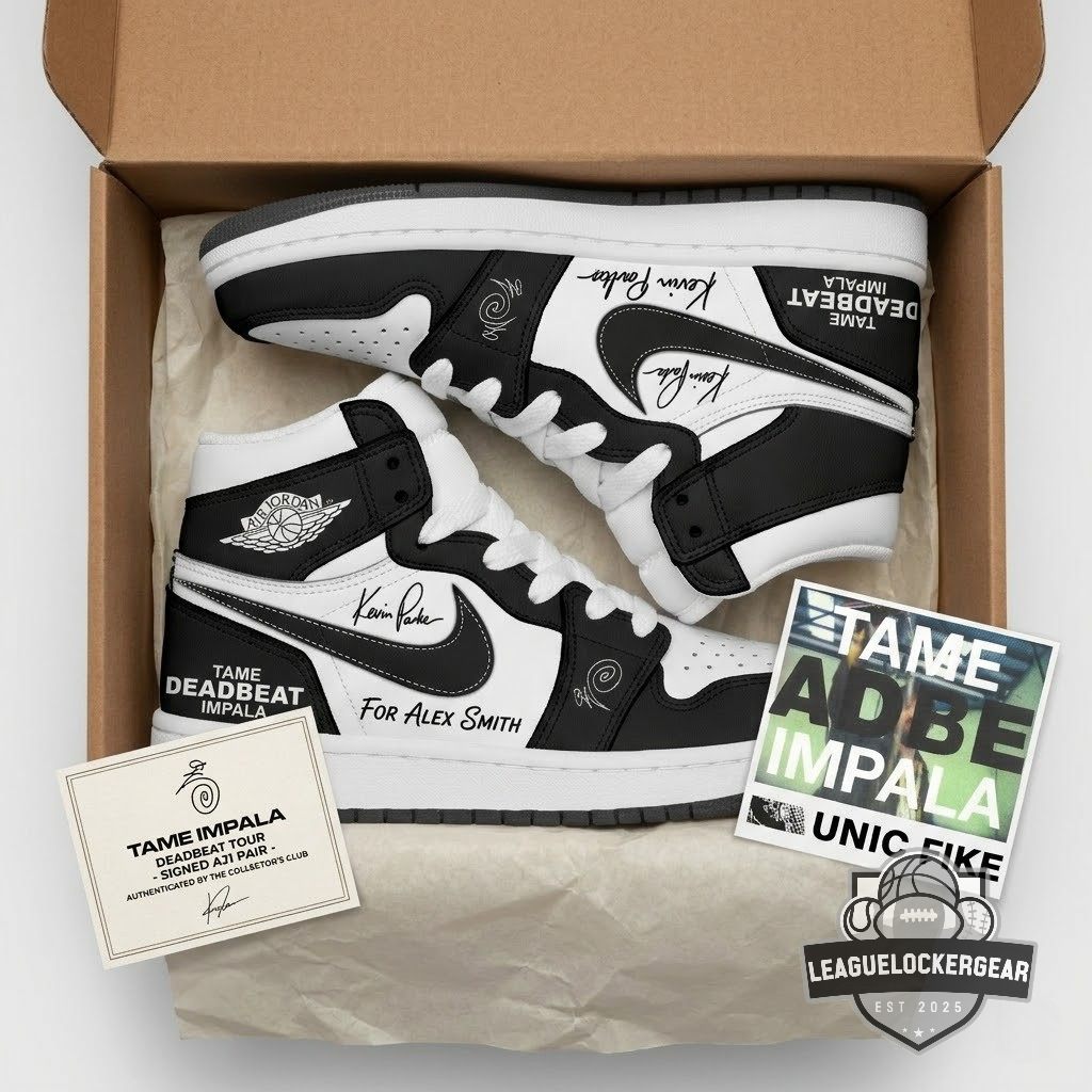 Tame Impala Dominic Fike Deadbeat Custom Air Jordan 1 Shoes
