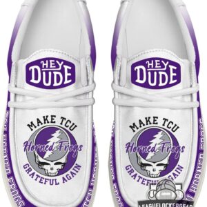 TCU Horned Frogs Grateful Dead Make TCU Grateful Again Hey Dude Shoes