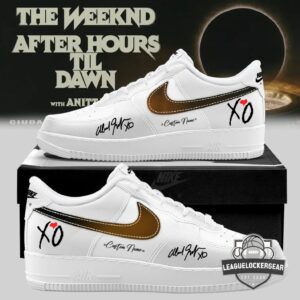 The Weeknd After Hours Til Dawn Tour Custom Air Force 1 Shoes