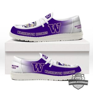 Washington Huskies Grateful Dead Steal Your Face Hey Dude Shoes