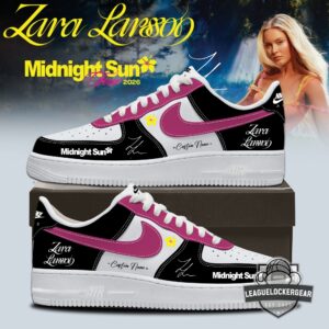 Zara Larsson Midnight Sun Tour 2026 Custom Air Force 1