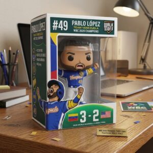 Pablo López Team Venezuela WBC 2026 Champions Collectible Figurine