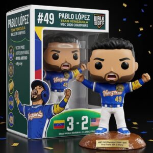 Pablo López Team Venezuela WBC 2026 Champions Collectible Figurine