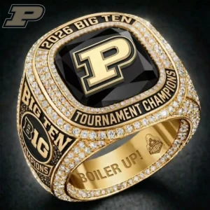 Purdue 2026 Big Ten Tournament Champions Ring