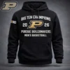 Purdue Boilermakers 2026 Big Ten Champions Men's Basketball Hoodie