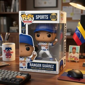 Ranger Suárez Venezuela WBC 2026 Champion MVP Funko Pop Figure