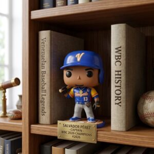 Team Venezuela WBC 2026 Champions Salvador Pérez Captain Funko Pop Vinyl Figure