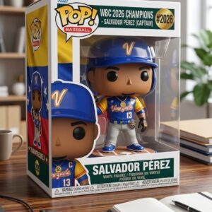 Team Venezuela WBC 2026 Champions Salvador Pérez Captain Funko Pop Vinyl Figure