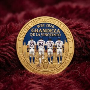 Venezuela Baseball WBC 2026 World Champions First Title Commemorative Coin