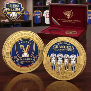Venezuela Baseball WBC 2026 World Champions First Title Commemorative Coin