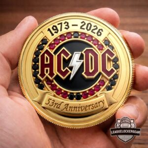 AC/DC 53rd Anniversary 1973-2026 Commemorative Coin