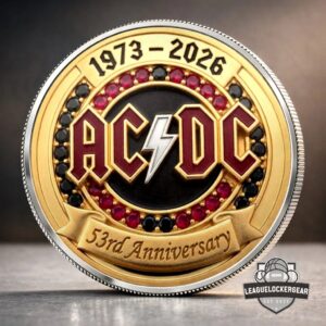 AC/DC 53rd Anniversary 1973-2026 Commemorative Coin