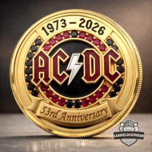 AC/DC 53rd Anniversary 1973-2026 Commemorative Coin