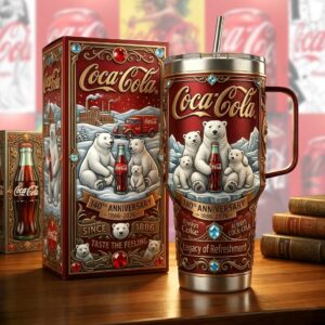 Coca-Cola 140th Anniversary Tumbler