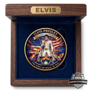 Elvis Presley An American Trilogy The King Of Rock 'N' Roll Commemorative Coin