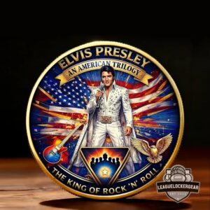 Elvis Presley An American Trilogy The King Of Rock 'N' Roll Commemorative Coin