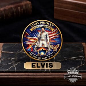 Elvis Presley An American Trilogy The King Of Rock 'N' Roll Commemorative Coin
