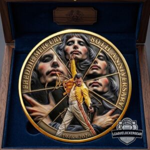 Freddie Mercury 80th Anniversary 1946-2026 Commemorative Coin
