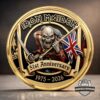 Iron Maiden 51st Anniversary The Trooper Commemorative Coin
