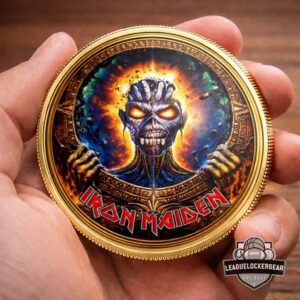 Iron Maiden The Book Of Souls Commemorative Coin