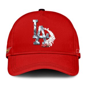 Los Angeles Dodgers Cars Lightning McQueen Baseball Jersey