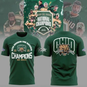 Ohio Bobcats 2026 ACHA Division One National Champions T-Shirt